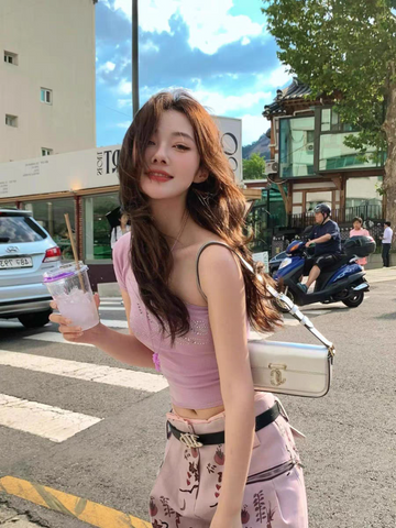 LILAC DREAM ONE-SHOULDER TOP
