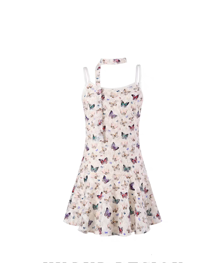 AIRY BUTTERFLY DRESS