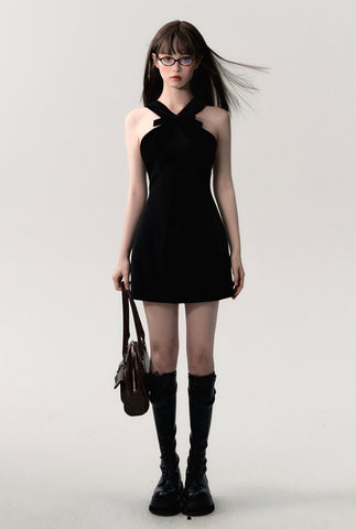 BLACKMARIE BOW DRESS