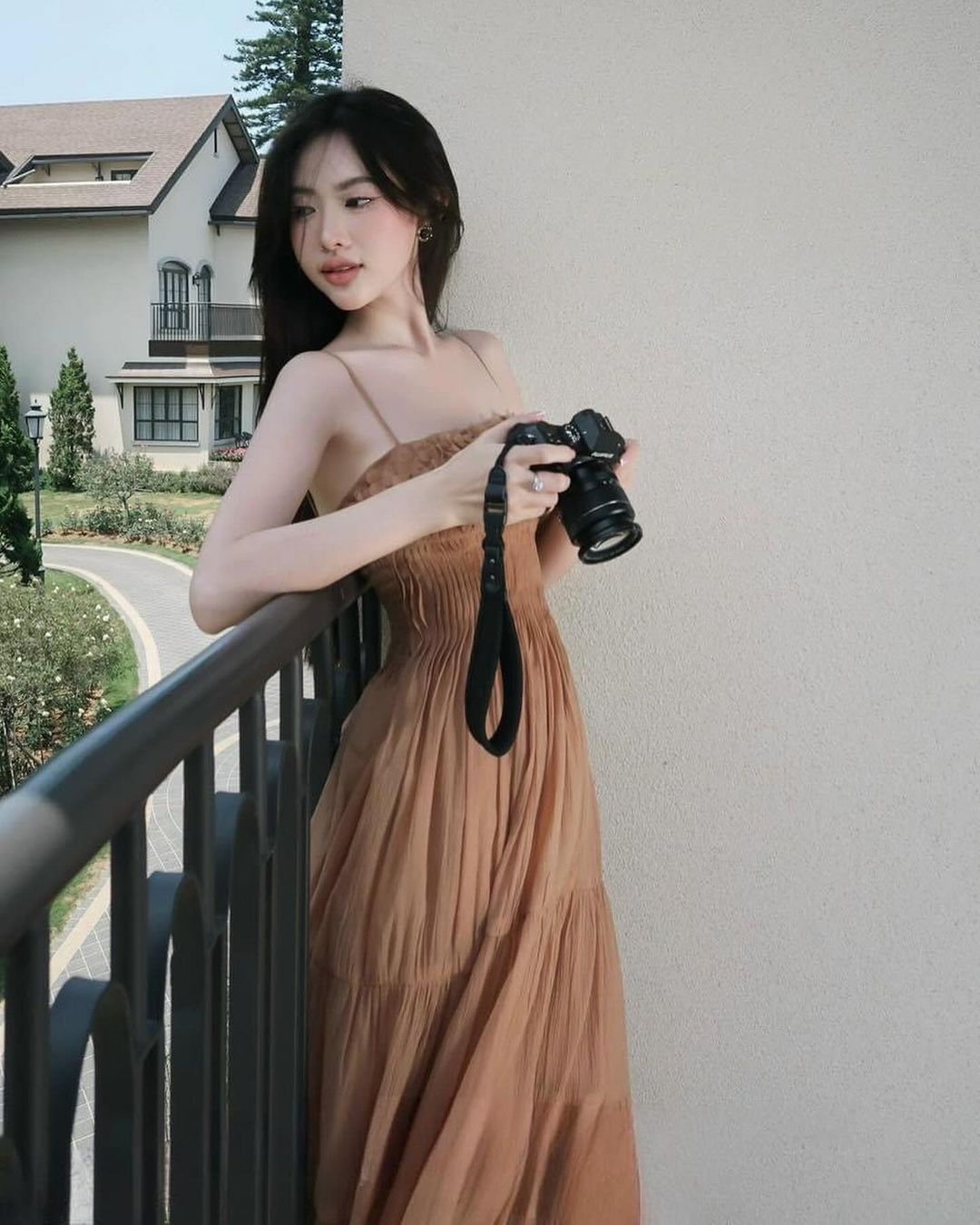 FAIRY SATIN HALTER SHELL SLIP MIDI AMUSE DRESS