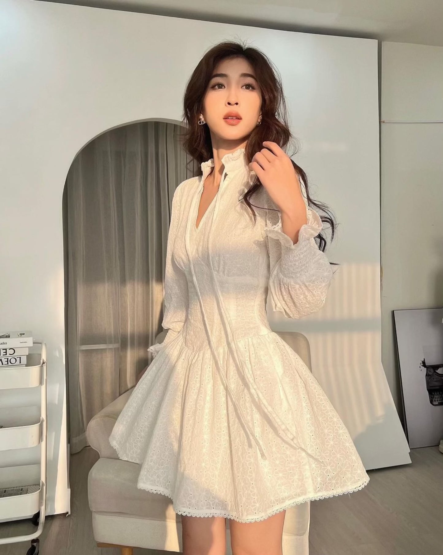 CAMELLIA DRESS - DESIGNER BRAND