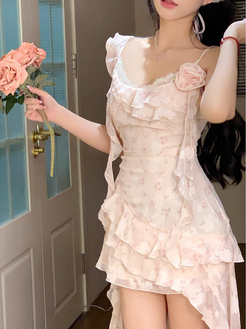 TWILIGHT BLOSSOM MIDI DRESS
