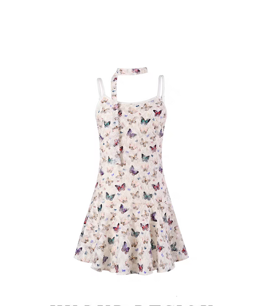 AIRY BUTTERFLY DRESS