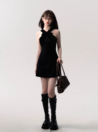 BLACKMARIE BOW DRESS