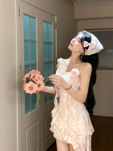 TWILIGHT BLOSSOM MIDI DRESS