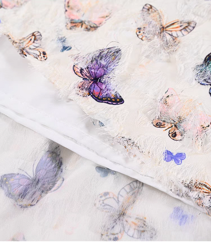 AIRY BUTTERFLY DRESS